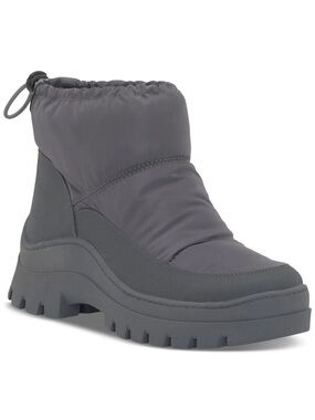 Lucky Brand Gray Puffer Lug Ankle Bootie